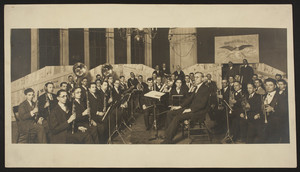 Orchestra composed of employees of the Mason and Hamlin Company