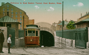 Entrance to East Boston tunnel, East Boston, Mass.