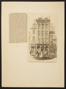 John H. Pray and Sons' Carpet Warehouse, No. 51 Washington Street, Boston, Mass., 1855