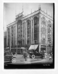 Boylston Street at Berkeley Street, Berkeley Building, Boston, Mass., May 28, 1920