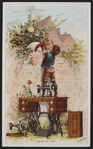 Trade card for The Singer Manufacturing Co., 4th Avenue and 16th Street, New York, New York, undated