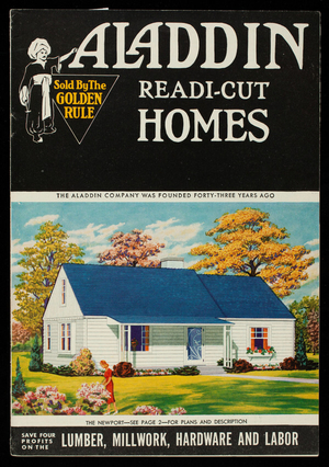 Aladdin readi-cut homes, catalogue no. 54, Aladdin Company, Bay City, Michigan