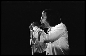 Jim Morrison, in performance, Madison Square Garden