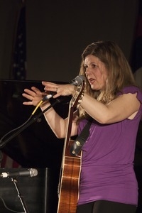 Dar Williams, performing at the First Congregational Church in Wellfleet