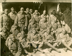 Group of unidentified soldiers