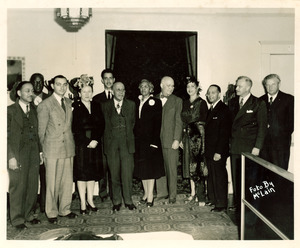 W. E. B. Du Bois and others in Los Angeles
