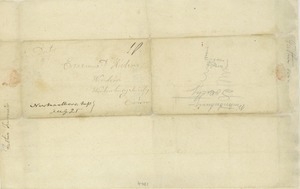 Letter from Isaac Turner to Erasmus Darwin Hudson