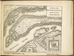 A plan of the Royal Block House, with the environs at Fort Edward