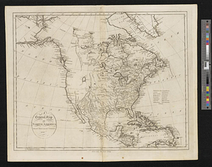 A general map of North America drawn from the best surveys 1795