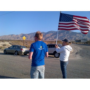 Waving American Flag (#onerun)