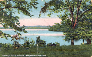 Beverly, Mass. Wenham Lake from Dodge's Cove