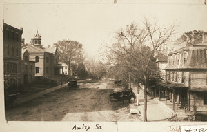 View west on Amity Street in Amherst