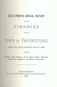 Annual Town Report - 1882
