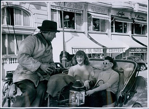 Roberta Cowell and Lisa Morrell in Cab in Nice (1954)