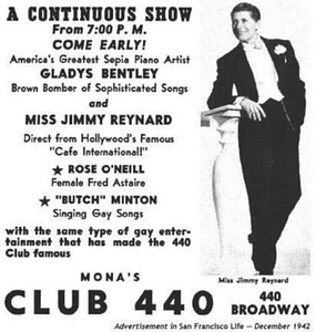 Gladys Bentley and Miss Jimmy Reynard