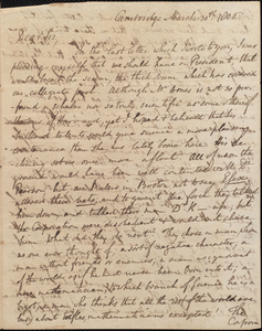 Letter from Benjamin Waterhouse to John Adams