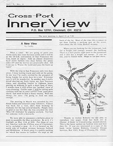 Cross-Port InnerView, Vol. 5 No. 4 (April, 1989)