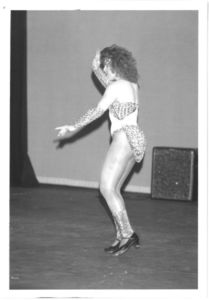 Dancer performing at Springfest, Suffolk University, 1990