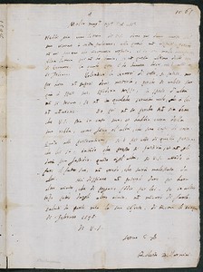Robert Bellarmine letter, 1598 February 5