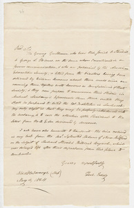 Zechariah Eddy letter to Heman Humphrey, 1824 May 4