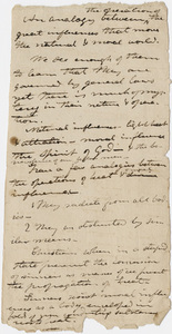 Edward Hitchcock sermon notes, 1833 February 26