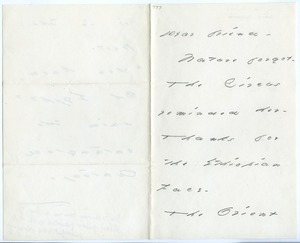 Emily Dickinson letter to Mrs. Mabel Loomis Todd