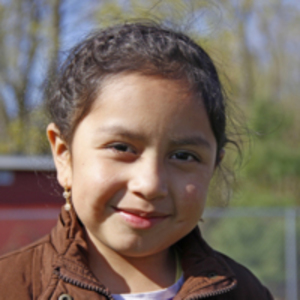 First grader at Jackson Street School