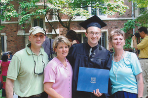 Nick's Yale graduation