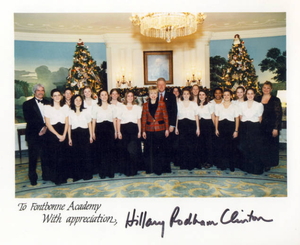 Fontbonne's Select Chorus at the White House