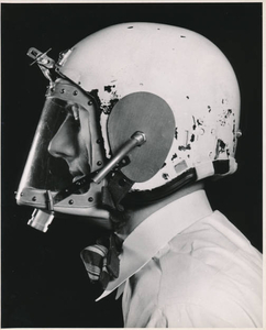 Flight mask test side view