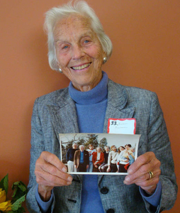 Barbara Buchanan at the Falmouth Mass. Memories Road Show