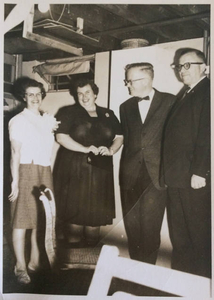 My grandparents' 25th wedding anniversary with friends