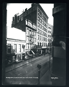 Buildings on east side of Washington Street, numbers 228 to 248