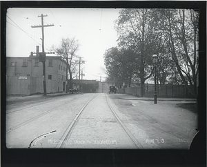 Preston Street track to Squantum