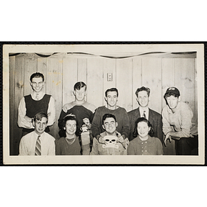 Group portrait of the South Boston Boys' Club staff members