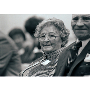 Guests at the dedication of Kariotis Hall