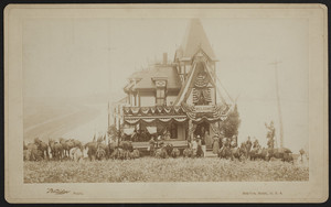 Exterior view of Mr. Wadworth's house at Cottage Hill, Winthrop, Massachusetts