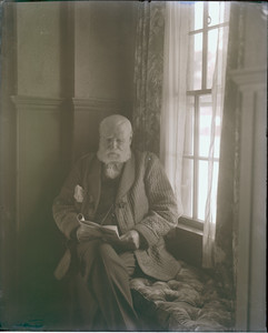 Portrait of Charles H. Price at home