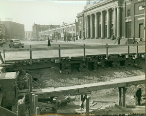 View of Huntington Avenue, Boston, Mass., 1941