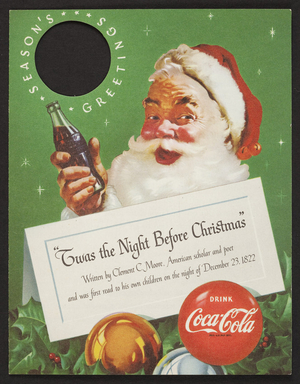 Twas the night before Christmas, Coca-Cola, Atlanta, Georgia, undated