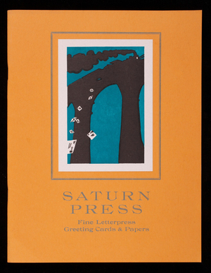 Saturn Press, fine letterpress greeting cards & papers, 463 Atlantic Road, Post Office Box 368, Swan's Island, Maine