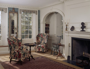 Southwest parlor, Hamilton House, South Berwick, Maine