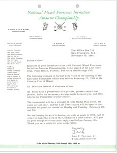 Letter from John J. Penrose Jr. to Mark H. McCormack