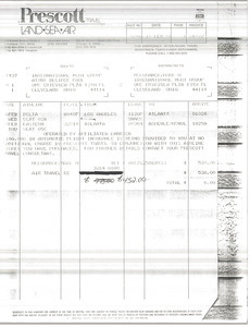 Prescott Invoice