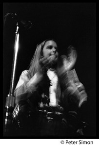 Tracy Nelson (Mother Earth) on stage at the Boston Tea Party