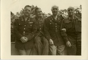 Col. Marwa, Gen. de Beauchesne, Col. Maginnis, and Col. Chevalier