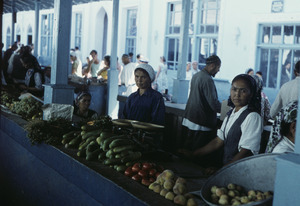 Women selling vegetables