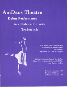 AmDans Theatre debut performance in collaboration with Tradewinds