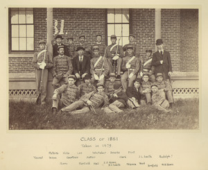 Class of 1881 in front of North College