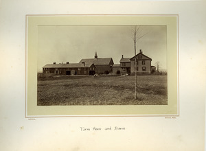 Farm house and barns, Massachusetts Agricultural College